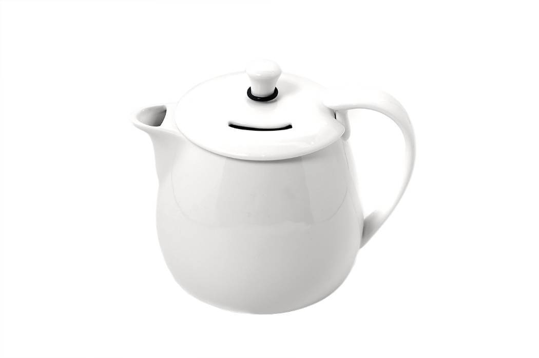 Teapot Tea Bag White