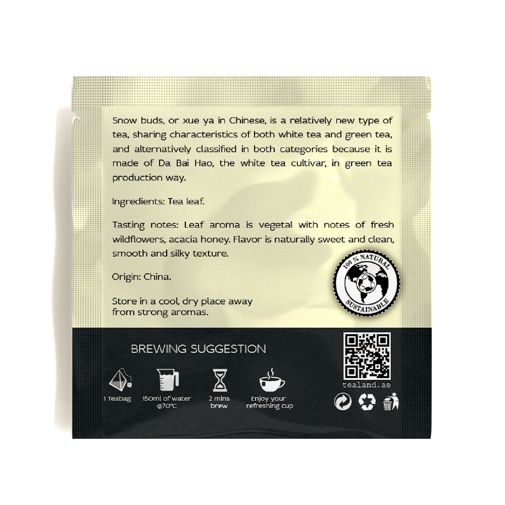 15 Sachet Box White Snow - Image 3