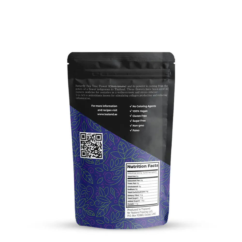 Blue Tea Powder Culinary 100g - Image 3