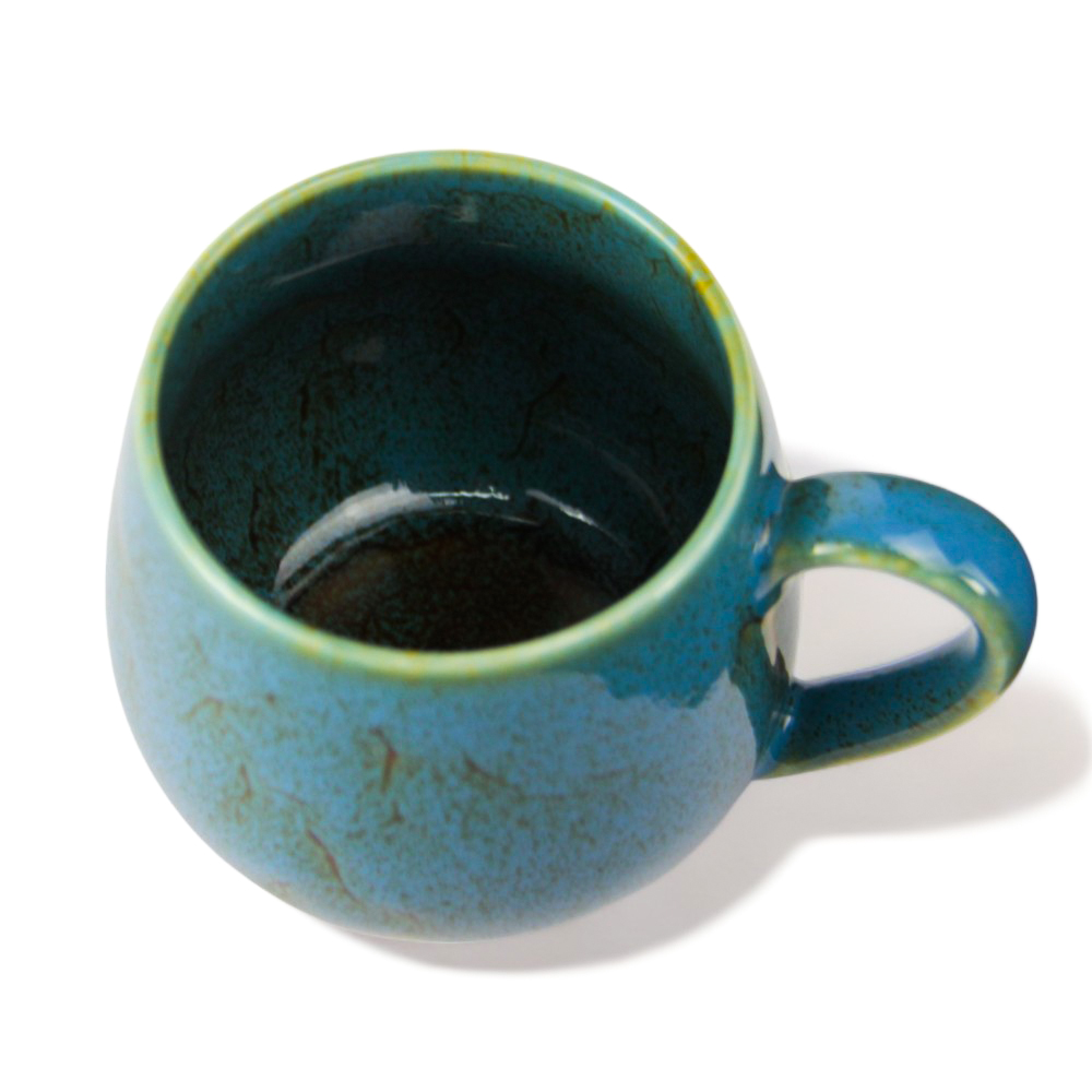 Porcelain BTQ mug, 400ml, Blue - Image 2