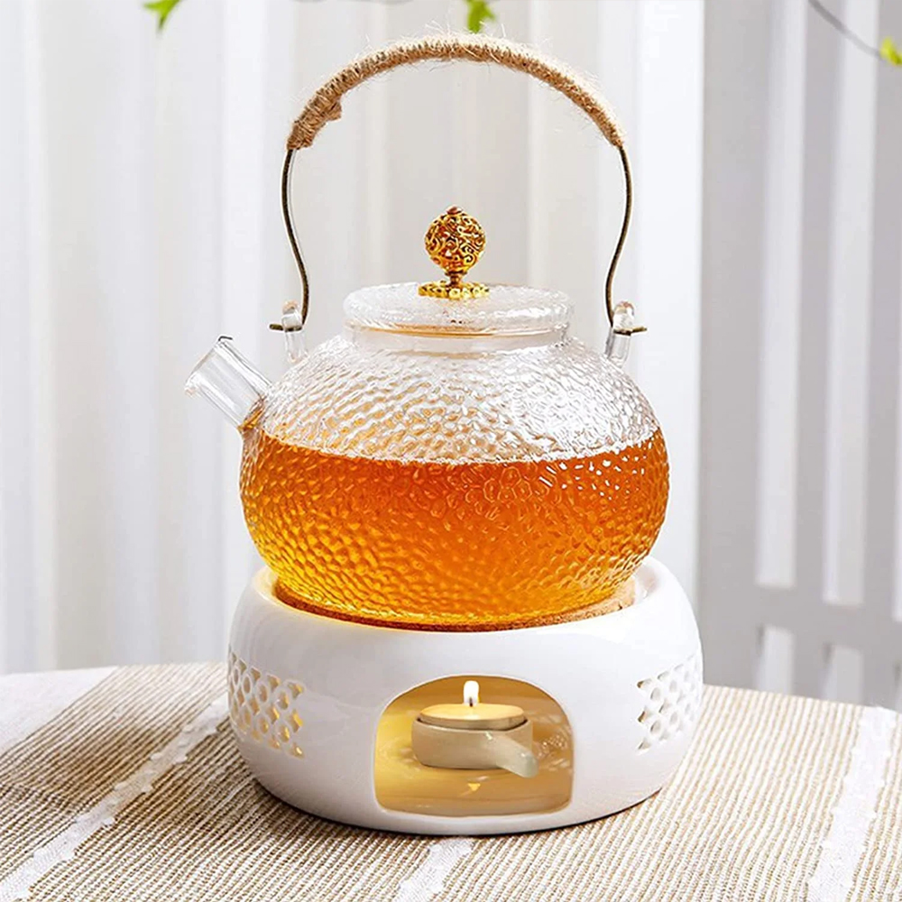 Ceramic White Warmer w/ cork - Image 2