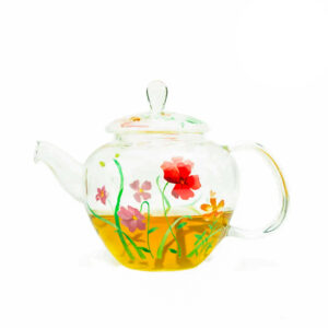 Garden Glass Teapot 1L