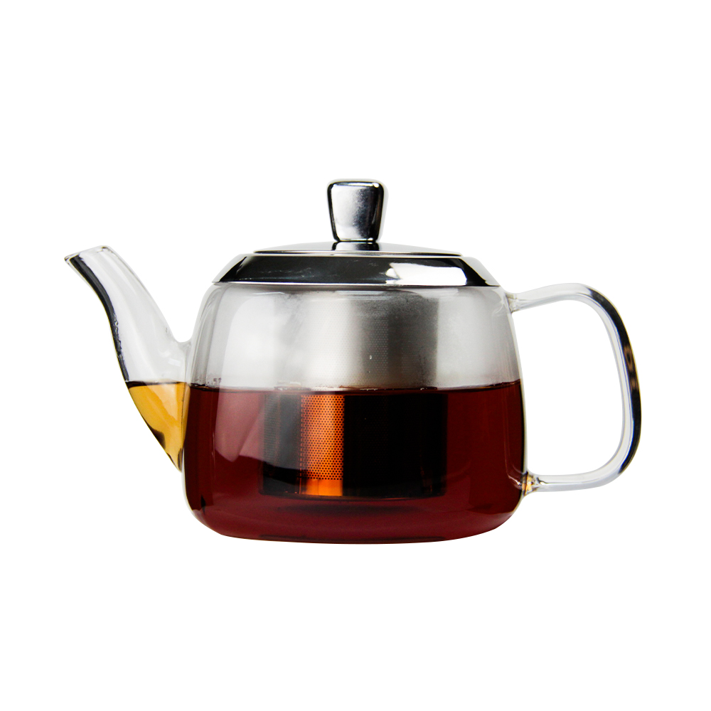 Glass TPot s/s filter Square, 700ml - Image 2