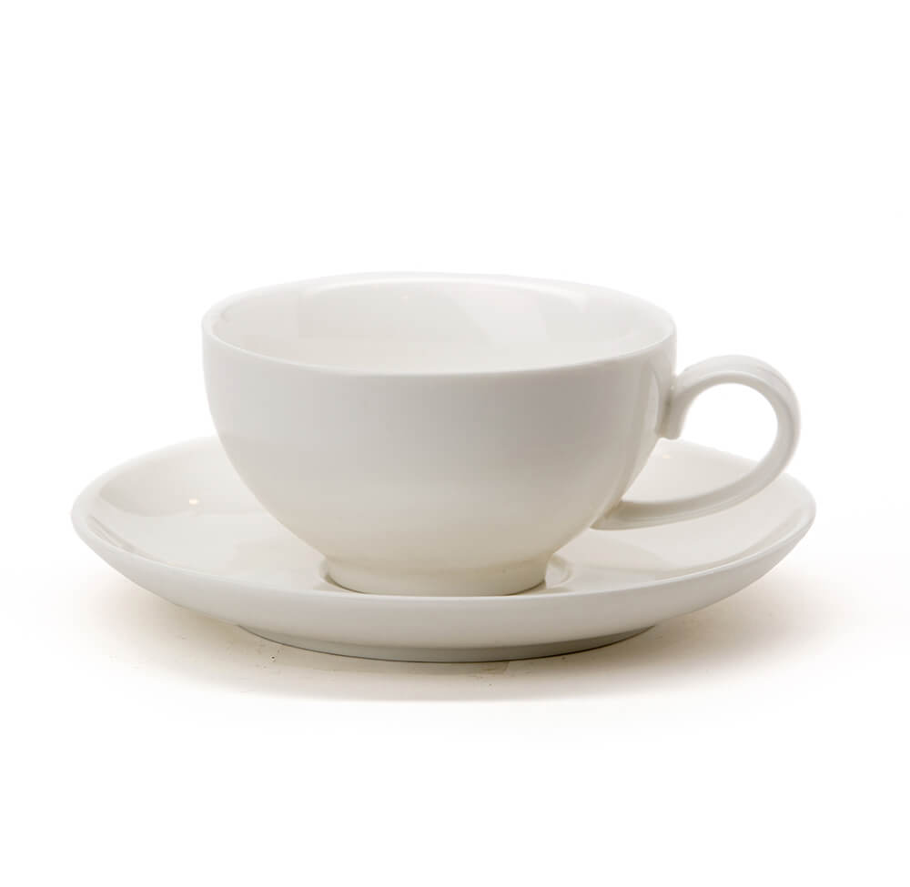 Ivory Cup And Saucer