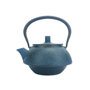 Cast Iron Teapot, (Blue) 1L