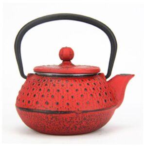 Cast Iron Teapot (Red) 0.3L