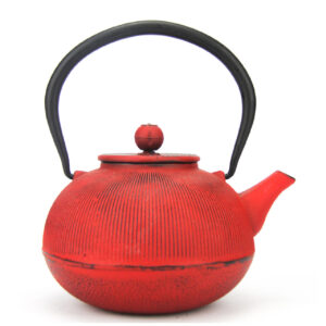 Cast Iron Teapot 1.1L (red)