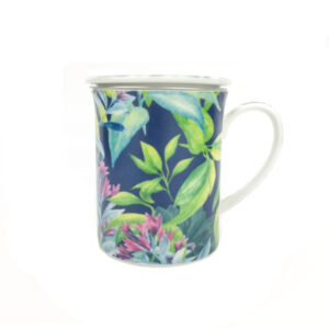 Flora Blue 3pc Mug