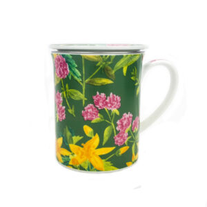 Flora Green 3pc Mug