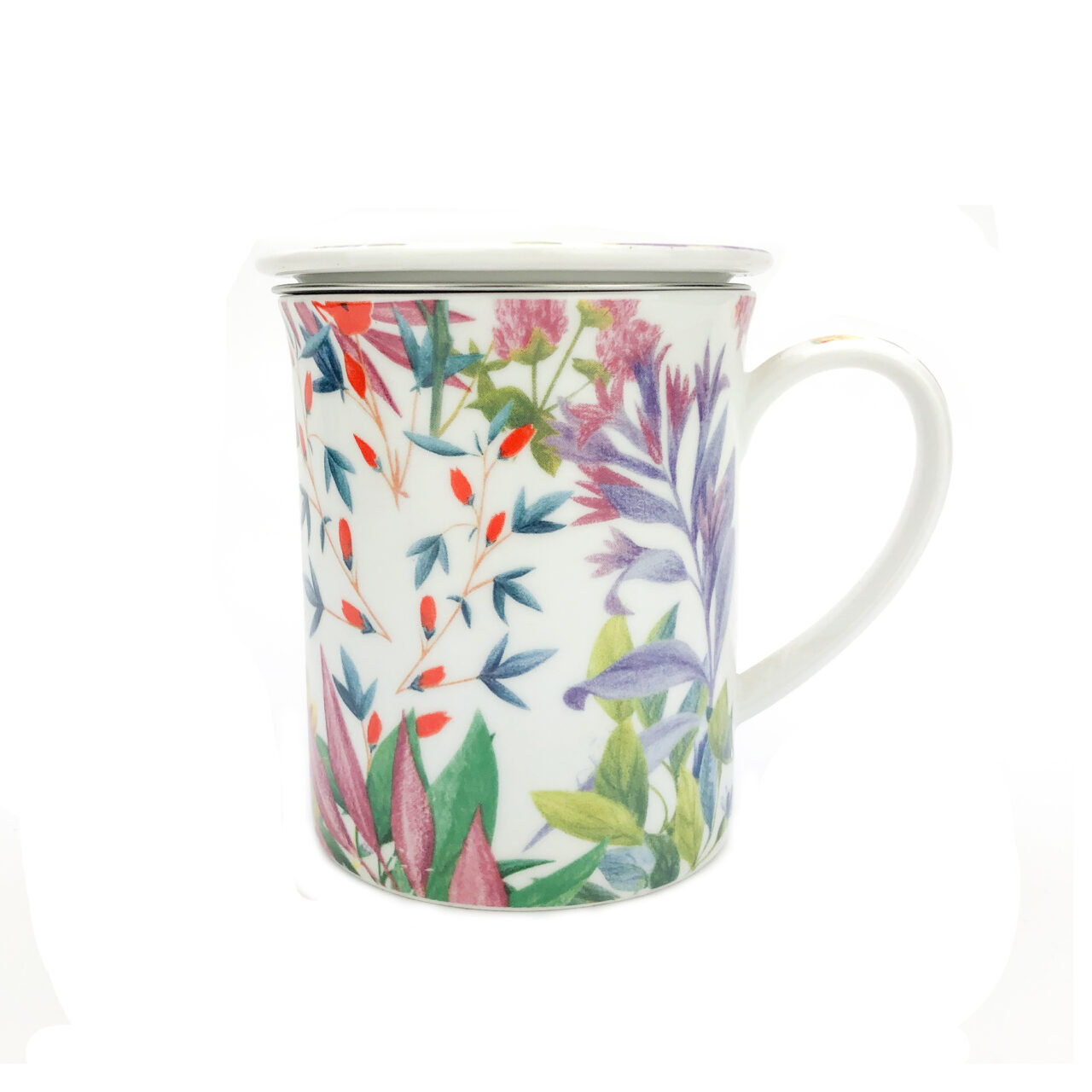 Flora White 3pc Mug