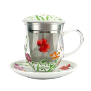 Garden Glass 4pc Mug