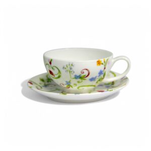 Fleurette Porcelain Cup & Saucer 185ml