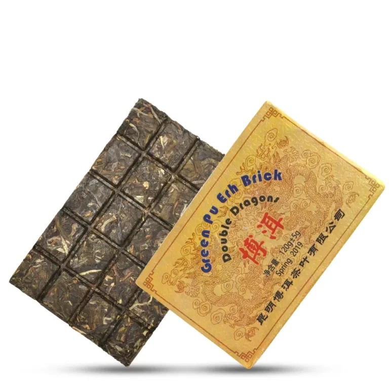Puer sheng Double Dragons 2019, 120g