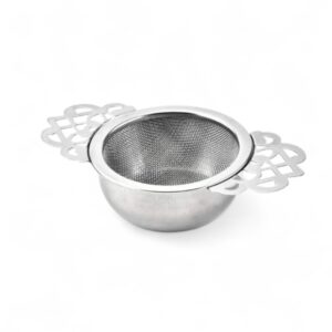 Empress Tea Strainer W/Tray