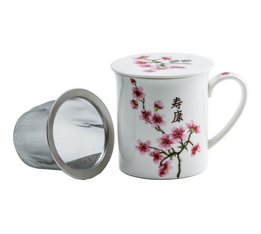 Oriental Cherry 3pc Mug - Image 2