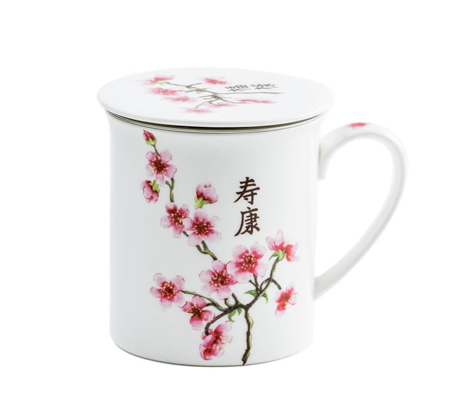 Oriental Cherry 3pc Mug