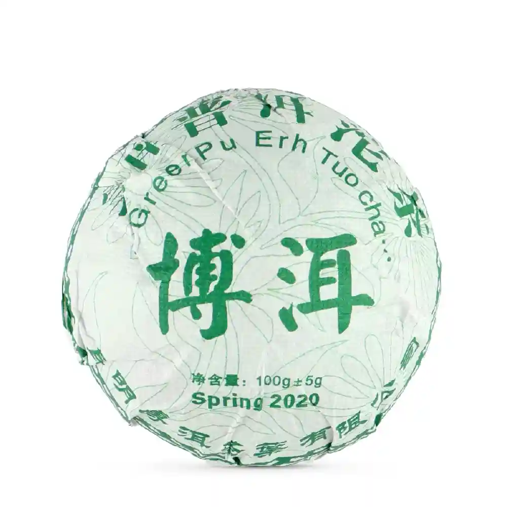Sheng Puer Tuo Cha in PVC 2020, 100g