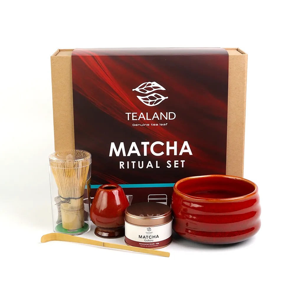 Matcha Ritual Set (Red)