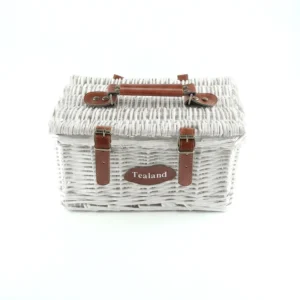 Braided Wooden Basket
