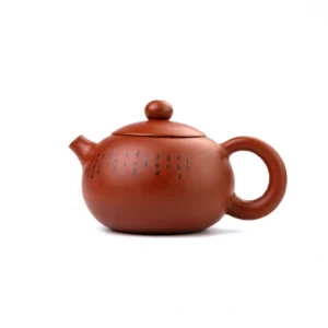 Clay Tea Set, Brown (Pot & 4Cups)