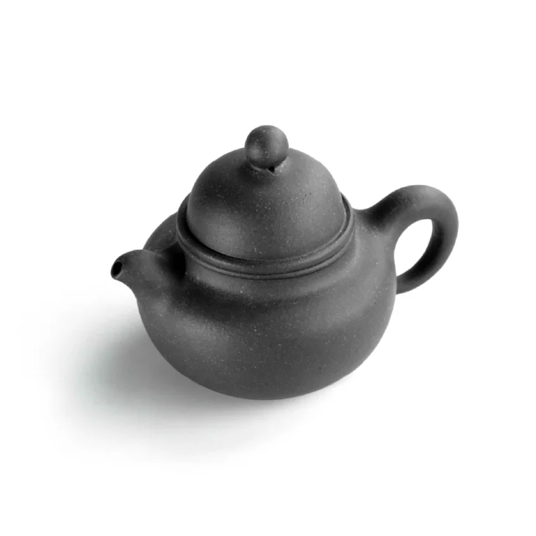 brown and grey clay teapot-02