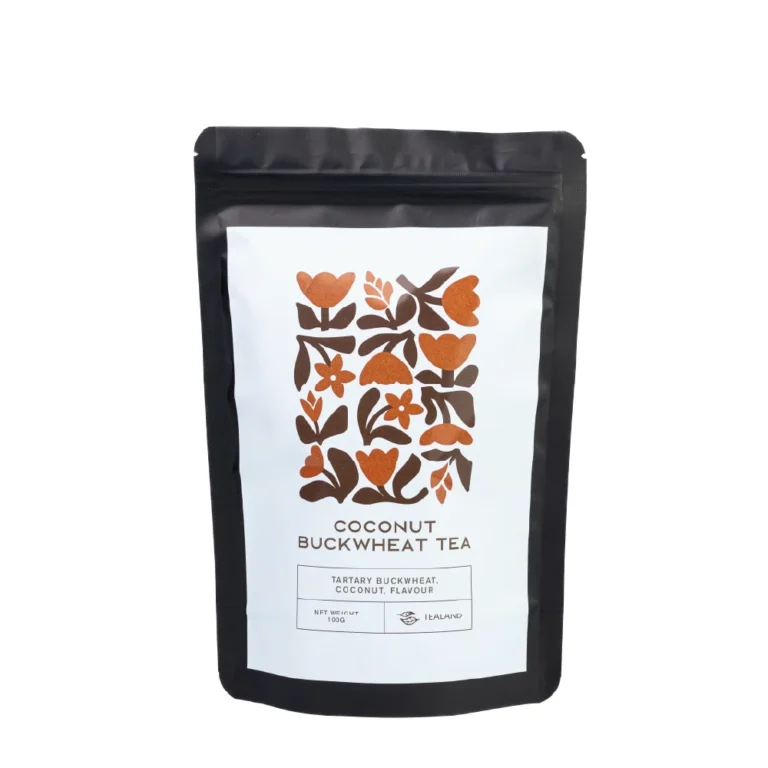 Coconut buckwheat tea pouch